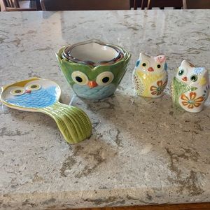 Owl Kitchen Set